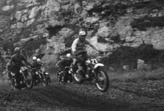 Wadie on a 250 MDS Greeves