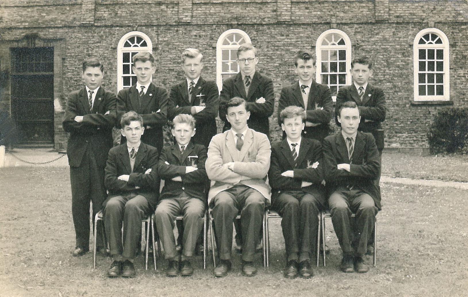 Scorton Grammer School (Front 2nd from right)